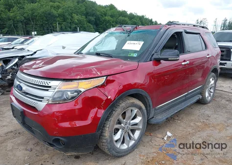 2013 Ford Explorer Xlt z USA, uszkodzony, nr VIN 1FM5K8D86DGA40476
